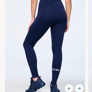 Zumba High Waisted Navy Leggings